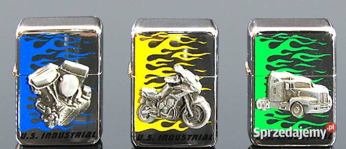 Zapalniczka Benzynowa Gentelo z Motywem Ostrowy nad Okszą sprzedam