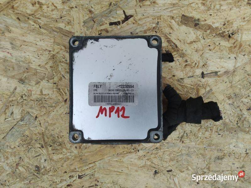 STEROWNIK SILNIKA KOMPUTER OPEL MERIVA A 16 16V osobowe Czujniki i sterowniki