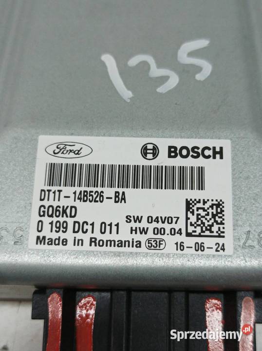MODUŁ NAPIĘCIA DT1T14B526BA 0199DC1011 Ford Kuga świętokrzyskie