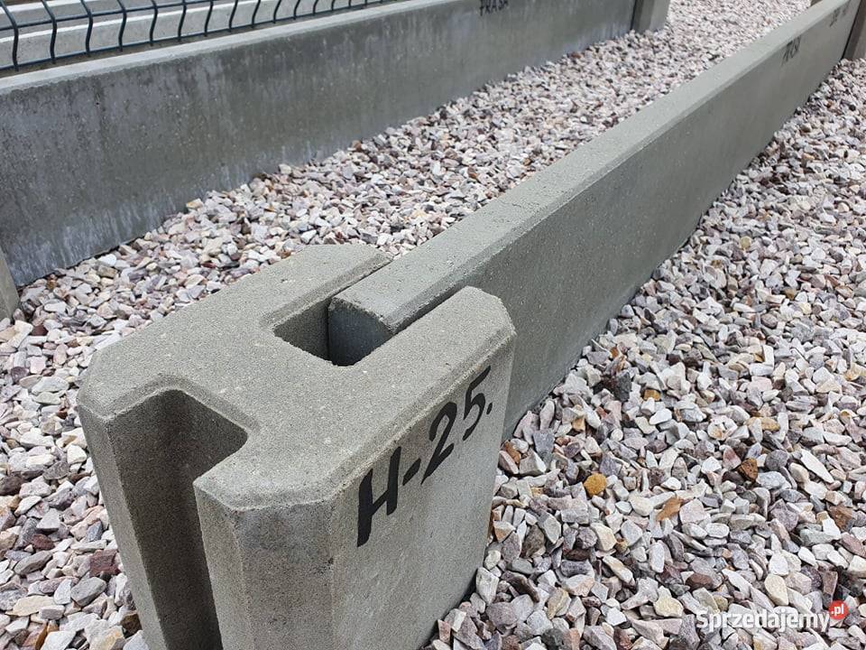 Podmurówka betonowa zbrojona wibroprasa łącznik Ożarów Mazowiecki sprzedam