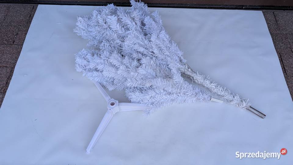 Choinka sztuczna CCLIFE 150 biała małopolskie Jadowniki sprzedam