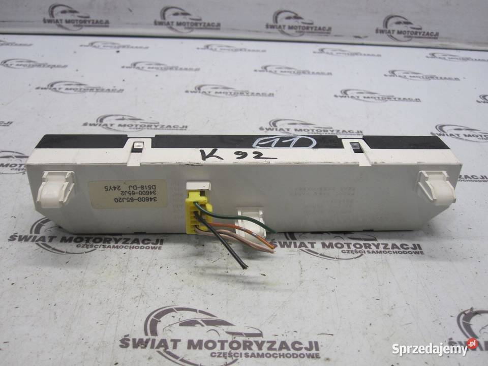 SUZUKI GRAND VITARA II 06r wyświetlacz
