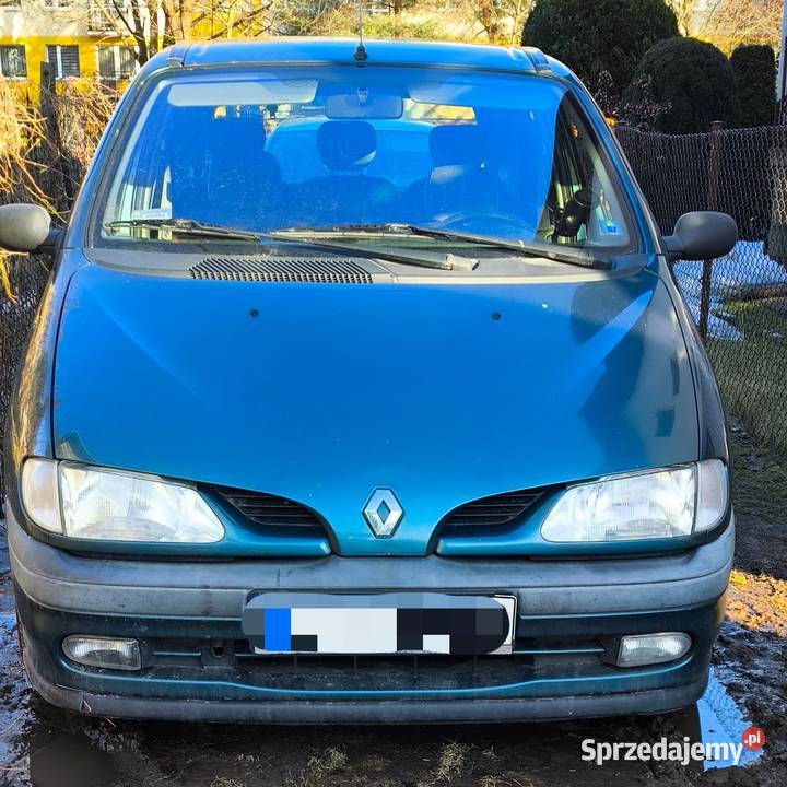 Renault Scenic Benzyna KLIMA DZIAŁA 2 kluczyki 2 nieuszkodzony Lublin