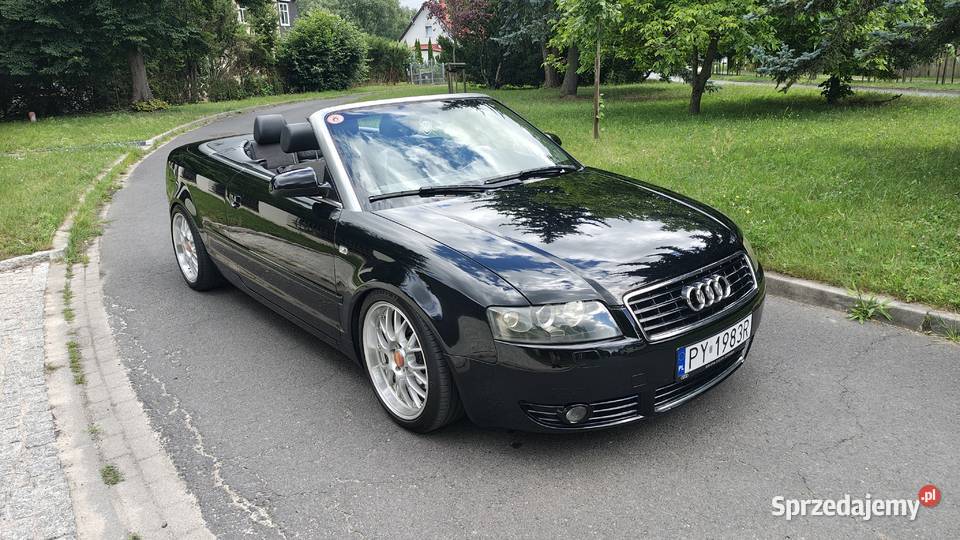 Audi A4 Cabrio 24 V6 manual BBS Sline gleba immobilizer