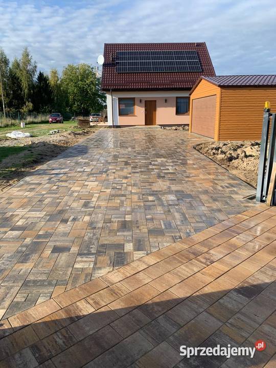 Układanie kostki brukowej Usługi brukarskie Toruń