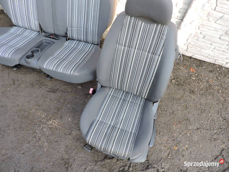 Fotele przód Kanapa tył Komplet Vw Fox osobowe śląskie