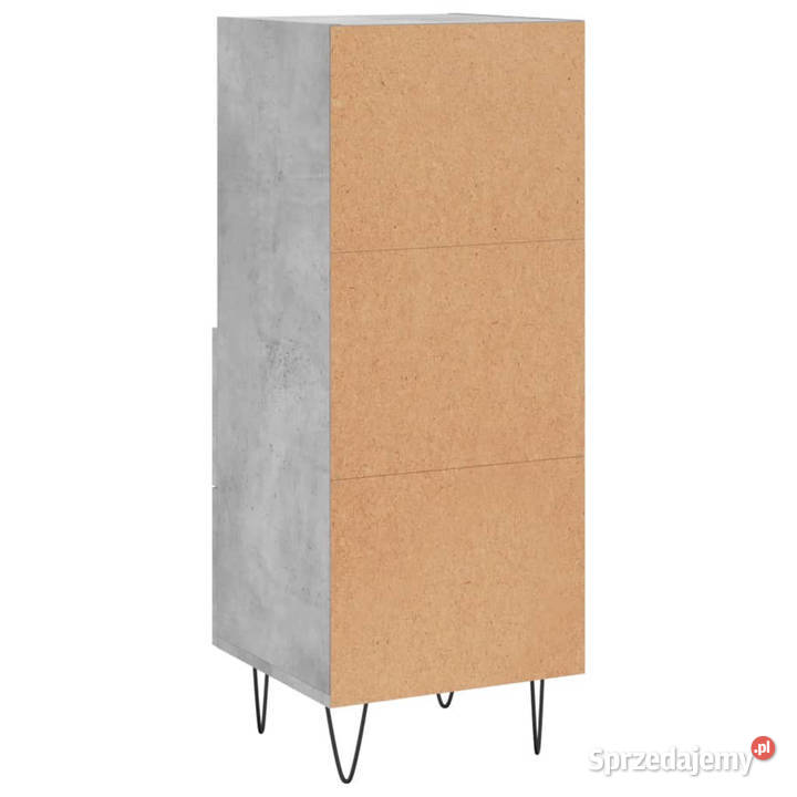 Szafka szarość betonu 345x34x90 materiał mazowieckie Warszawa