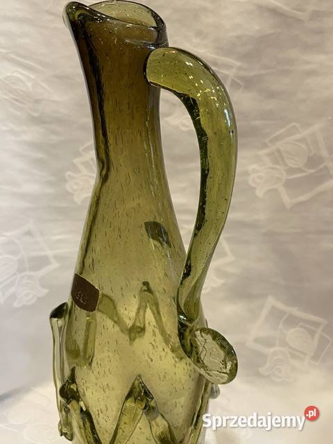 Artystyczny wazon szklany z Krakowskiego Kraków sprzedam