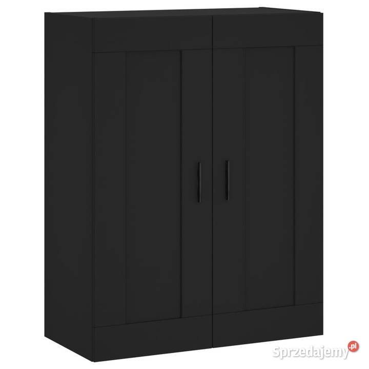 Szafka wisząca czarna 695x34x90 materiał Warszawa