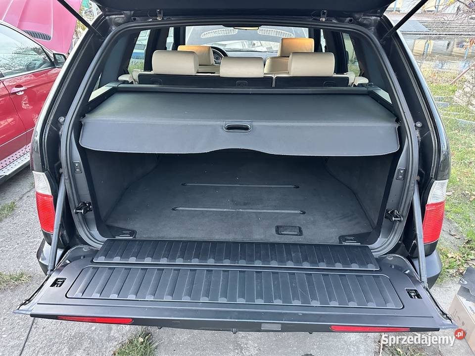 BMW X5 E53 LIFT Roleta bagażnika czarna z
