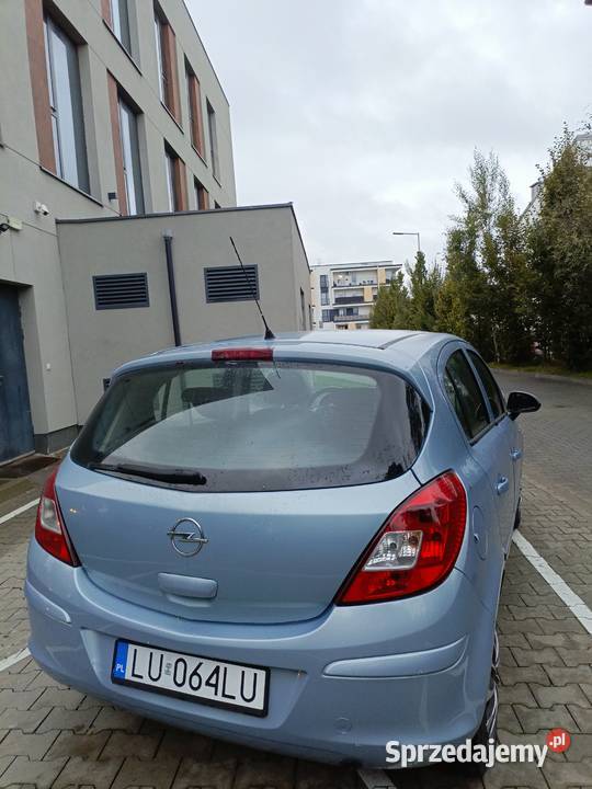 Opel corsa D Gaz Sekwencja stag legalizacja nieuszkodzony Lublin sprzedam