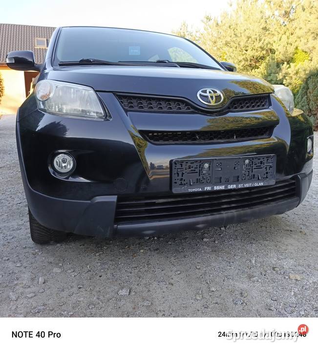 Toyota Urban Cruiser 4x4 poduszka powietrzna Urban Cruiser Lubin