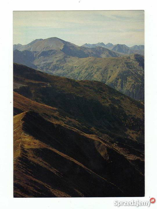 TATRY ZACHODNIE Z TOMANOWEJ POLSKIEJ POCZTÓWKA Krynki
