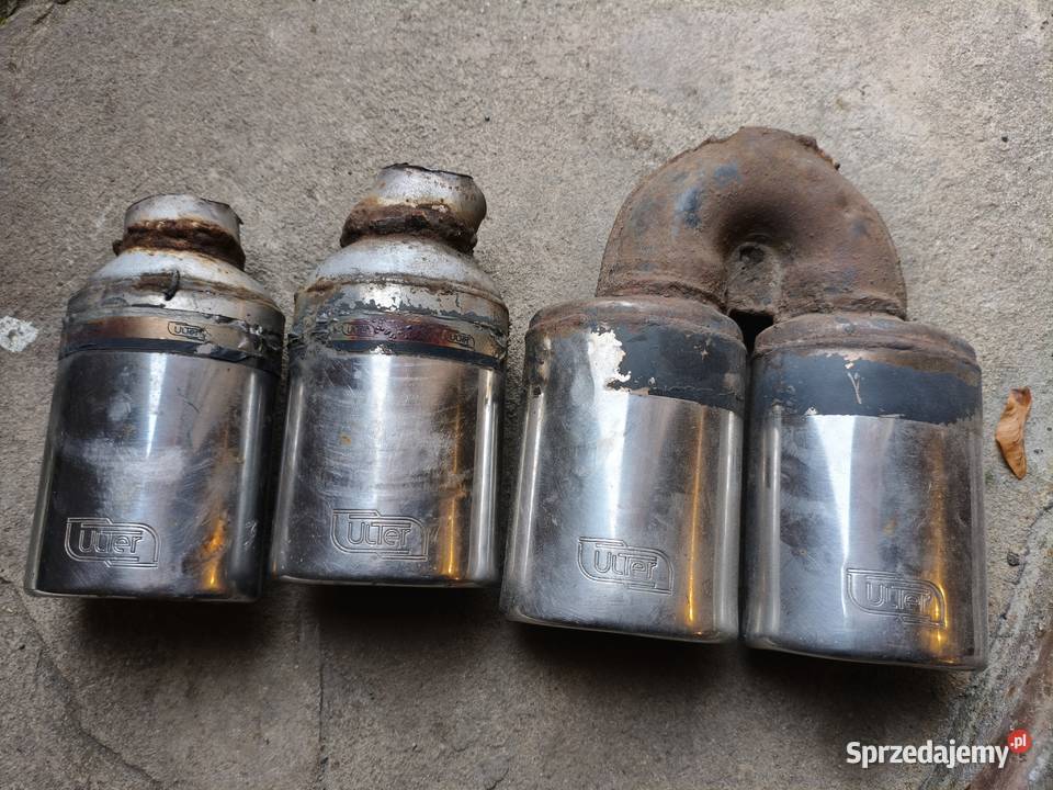 4x Końcówki wydechu Ulter Mercedes Audi Skoda Chełm