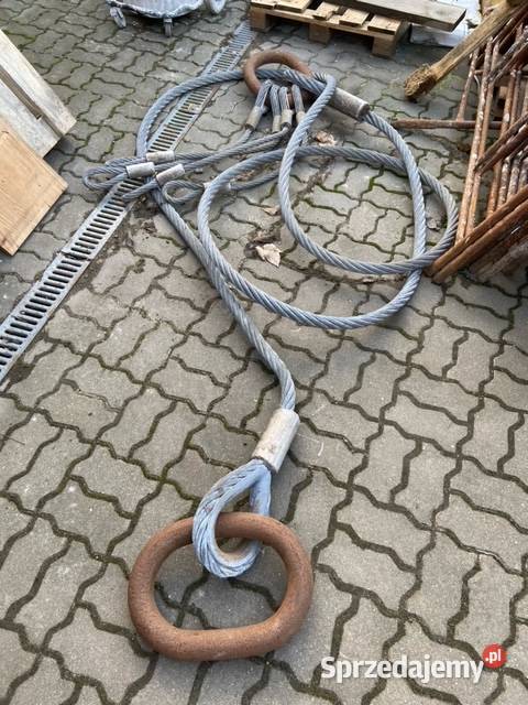 Lina stalowa zakuta 4 zawiesia Bydgoszcz
