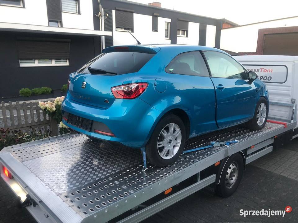 seat ibiza 2015 uszkodzony Rakoniewice sprzedam
