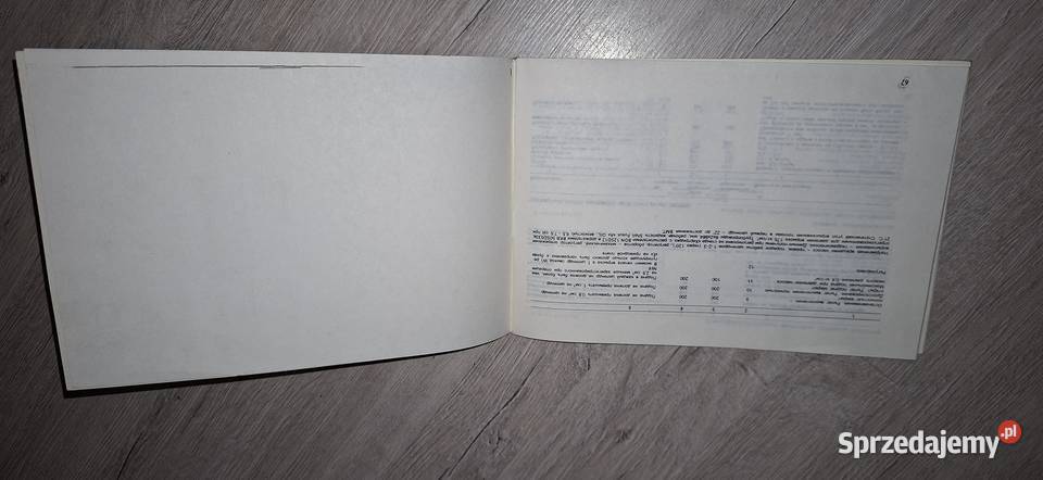 Instrukcja D2500 Diesel 1988 Rzadka