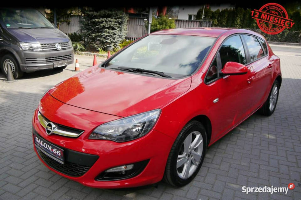 Opel Astra 16D Stan b 100Bezwypadkowy Gwarancja lakier metallic Częstochowa