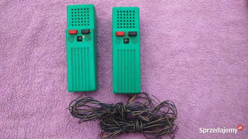 Domofonretro Walkie Talkiepamiątka PRL Tuszkowo sprzedam