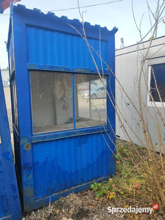 Kontener stróżówka mała do remontu Kraków sprzedam