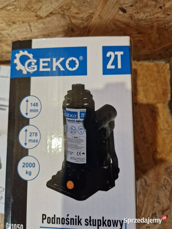Podnośnik hydrauliczny słupkowy 2T GEKO G01050 Głogowa sprzedam