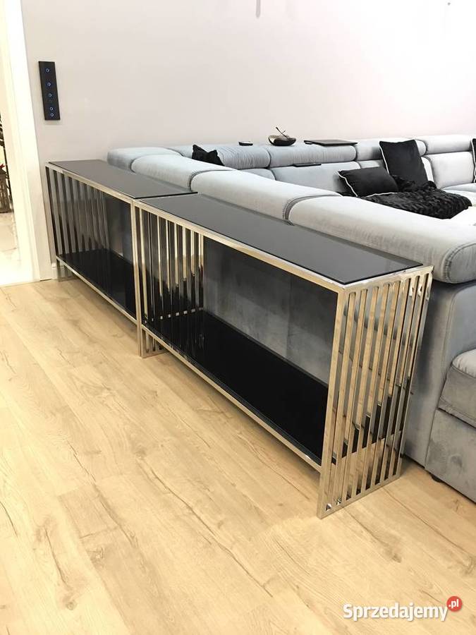 Konsola Olivson Rolls wym 120x35 wys 80 stal 80cm mazowieckie