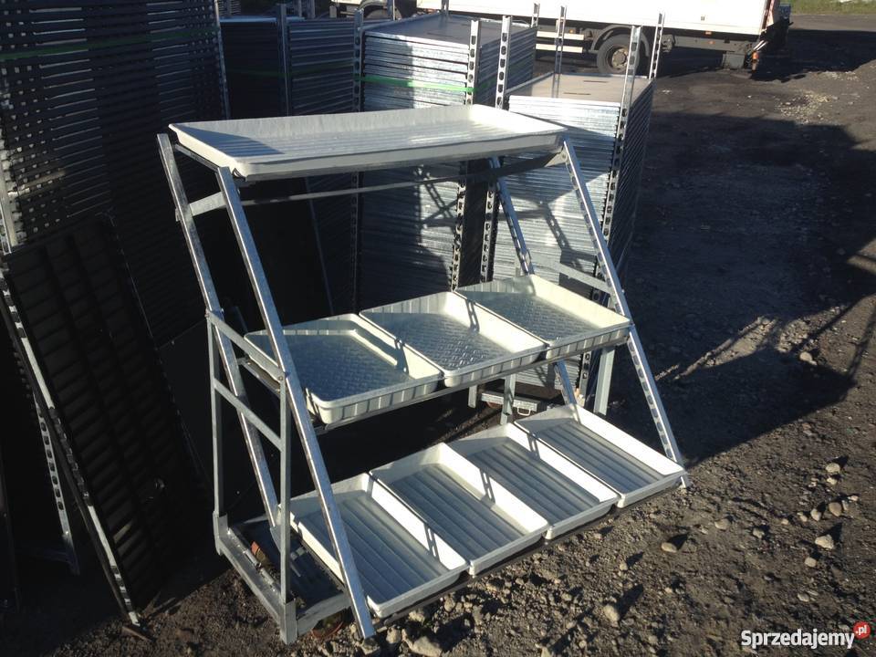 Wózek ekspozycyjne wystawowy NOWY wózki do Leszno