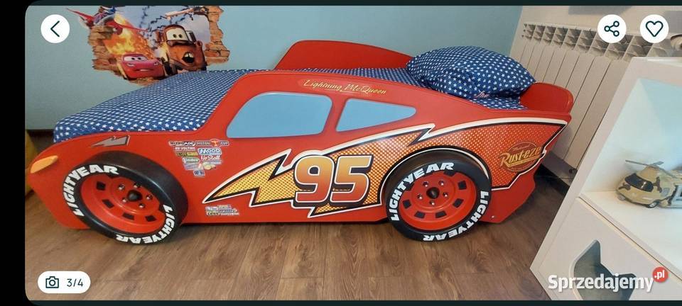 Łóżko ZygZak McQueen łódzkie