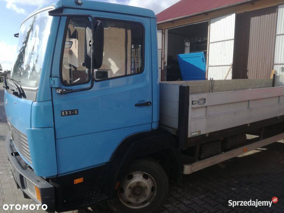 ZABUDOWA PAKA 720m z MERCEDESA 814 Osiek