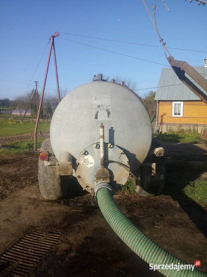 Beczkowoz uszkodzony podlaskie Owieczki