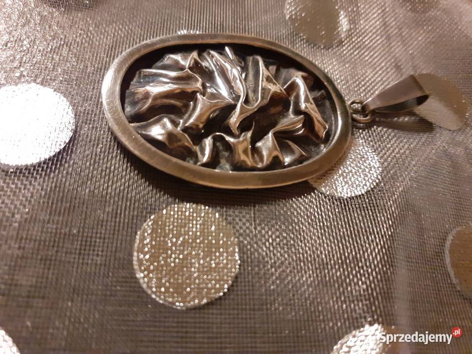 Srebrny wisiorek srebrne śląskie Tychy