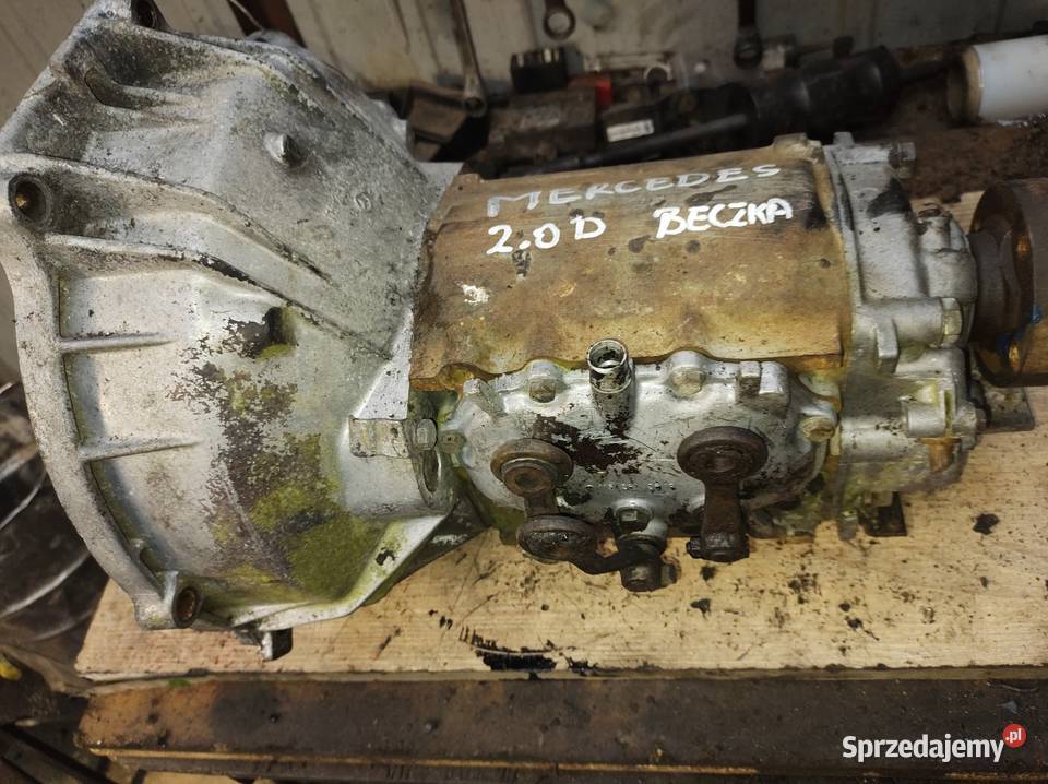 MERCEDES 123 beczka 20d skrzynia biegów