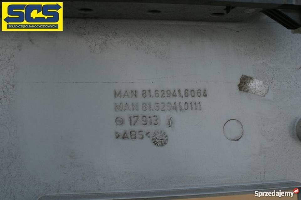 MAN TGX TGA SZYBA PLASTIK SZYBERDACH OBUDOWA