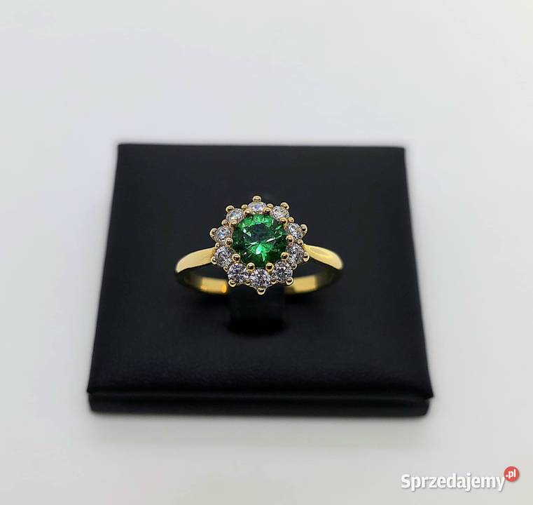 Nowy złoty pierścionek próby 585 325g Rozmiar 18 Elbląg