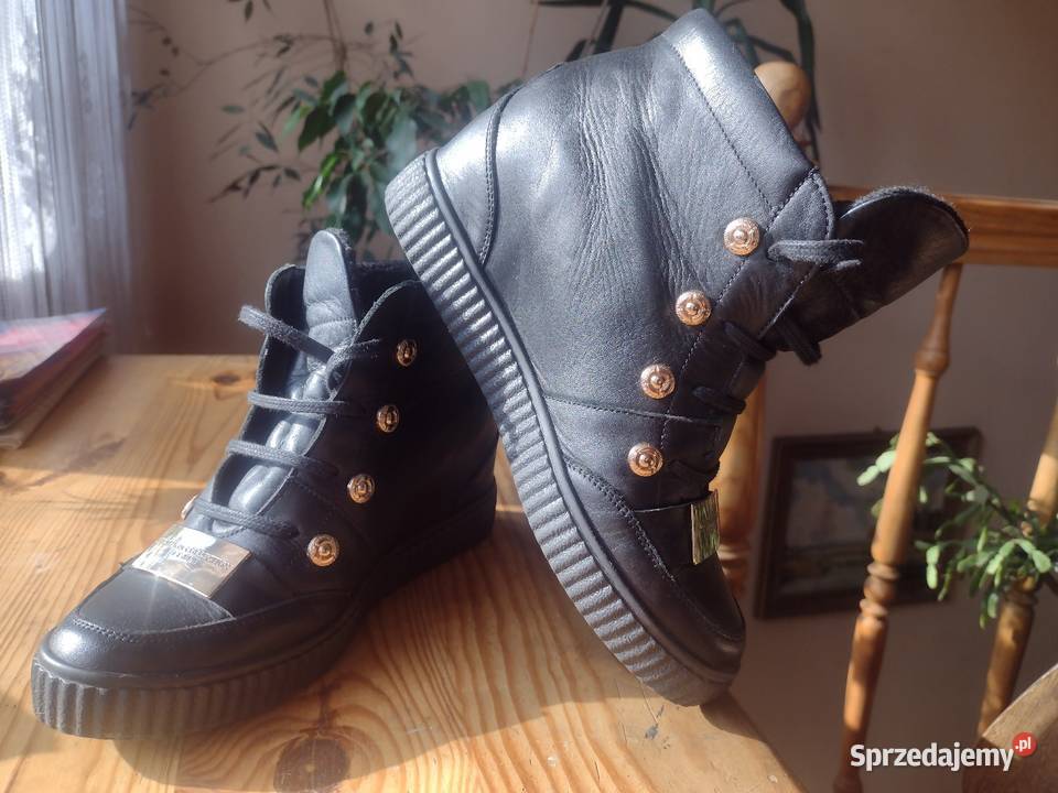 Buty skórzane modne fashion collection Italy Częstochowa