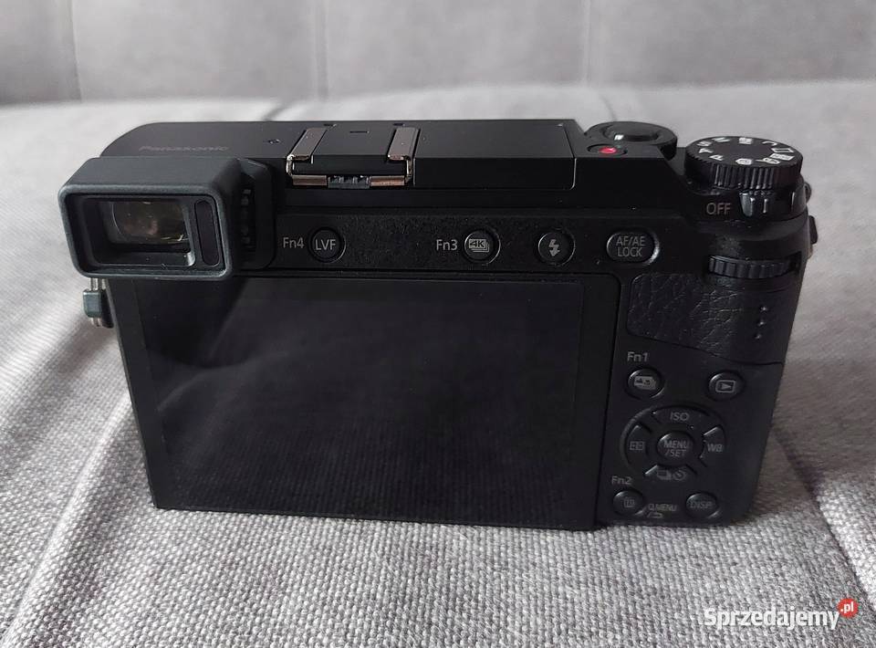 Aparat Panasonic DMCGX80N obiektyw LUMIX G VARIO