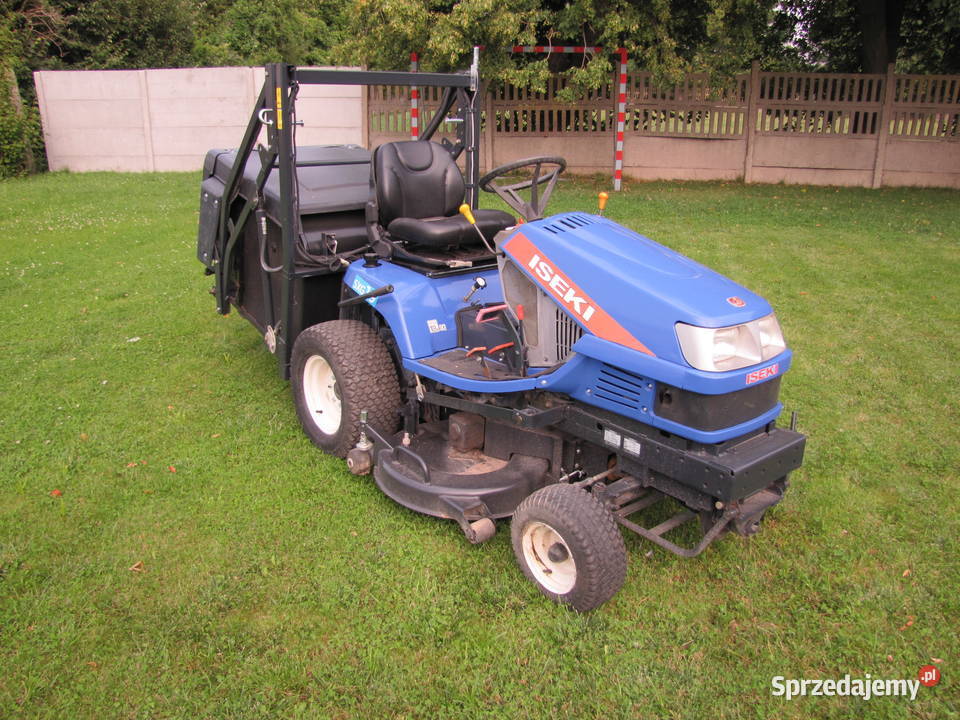 Traktor kosiarka Iseki SXG 19 górny wysyp Narzędzia ogrodnicze Węgrów sprzedam