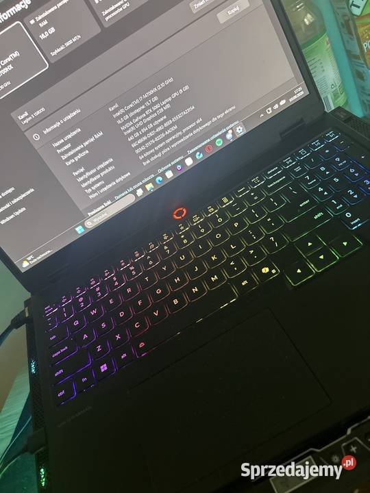 Laptop gamingowy