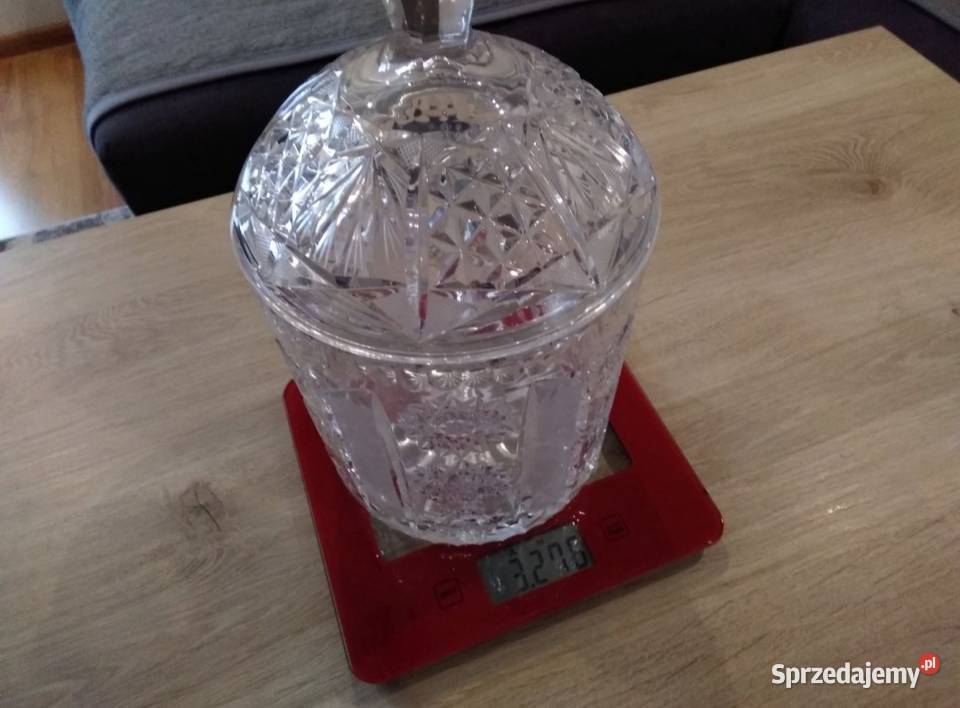 Kryształowa Bomboniera Kryształowy Pojemnik Na Radom sprzedam
