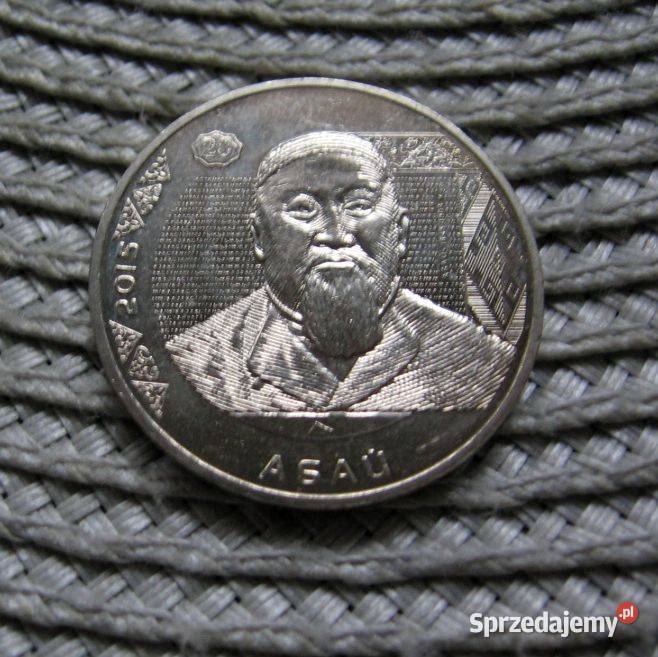 Kazachstan 50 Tenge 2015r Abaj Kunanbajew Kalisz