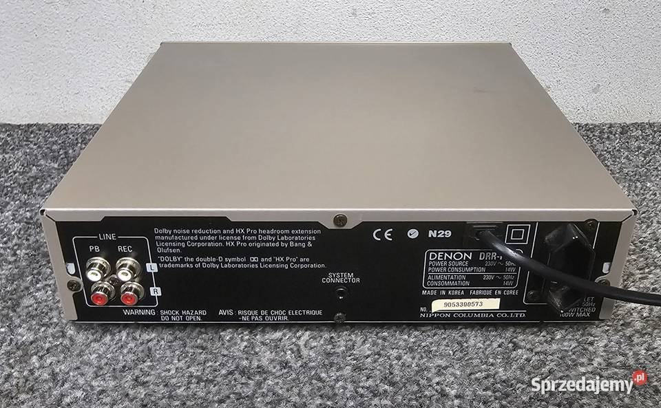 Magnetofon midi DENON DRRF100 stan wysyłka 0 Kraków
