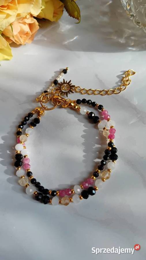 Bransoletka z naturalnych kamieni łódzkie Radomsko