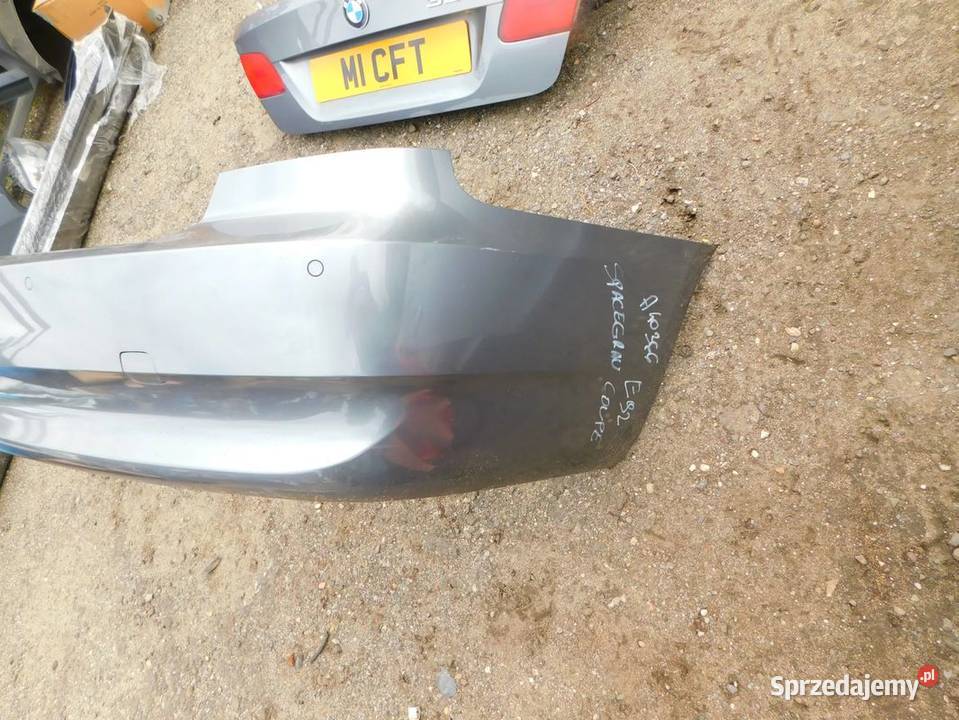 BMW E 92 coupe zderzak kolor spacegrau A40366