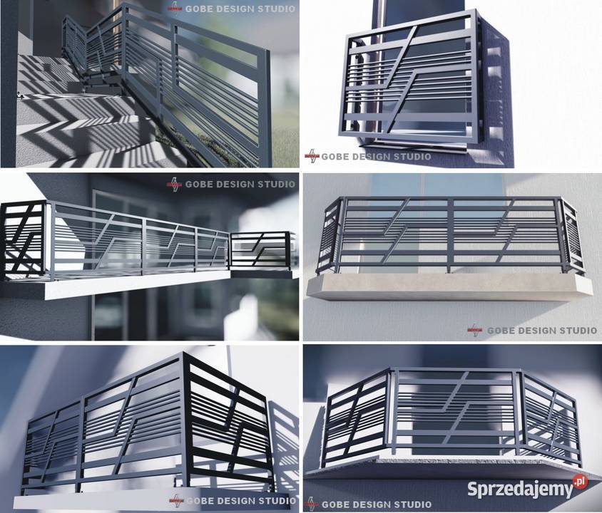 Balustrady balkonowe na balkon taras schody okno Nieborowice sprzedam
