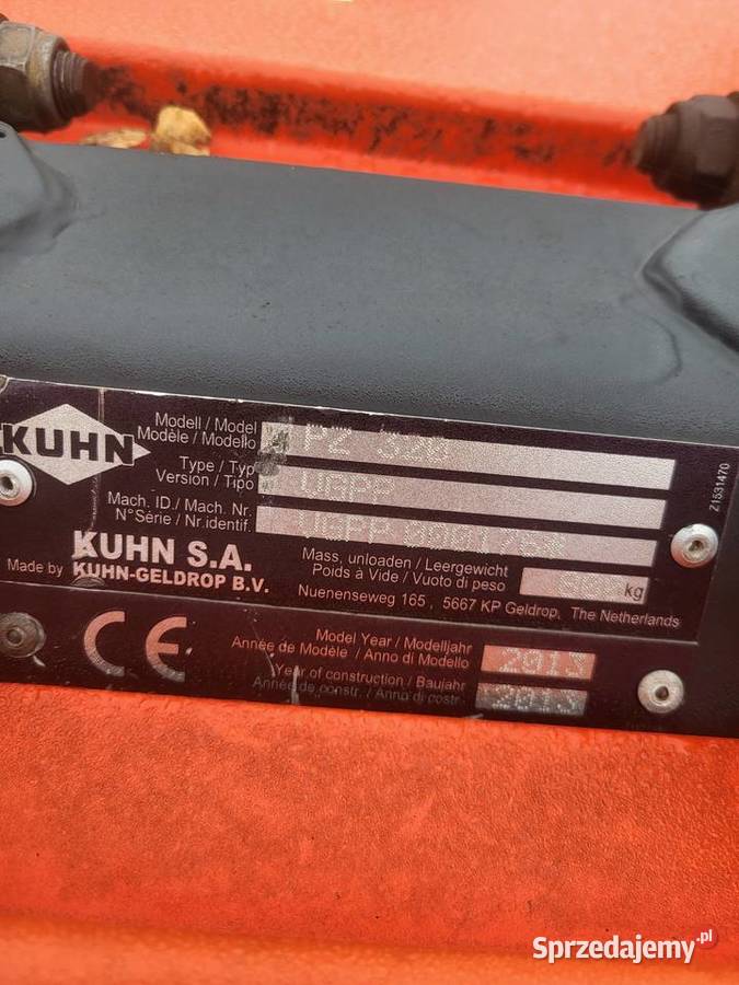 Kosiarka kuhn pz 320 Rudka sprzedam