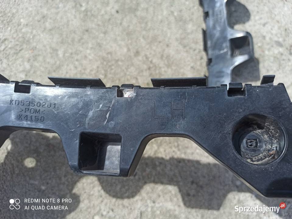 Ślizgi zderzaka mocowania Mazda CX5 2014 Rzymsko