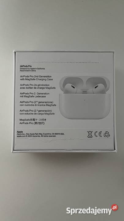 Oryginalne słuchawki Apple Air Pods Pro 2 Słuchawki i głośniki Rzeszów