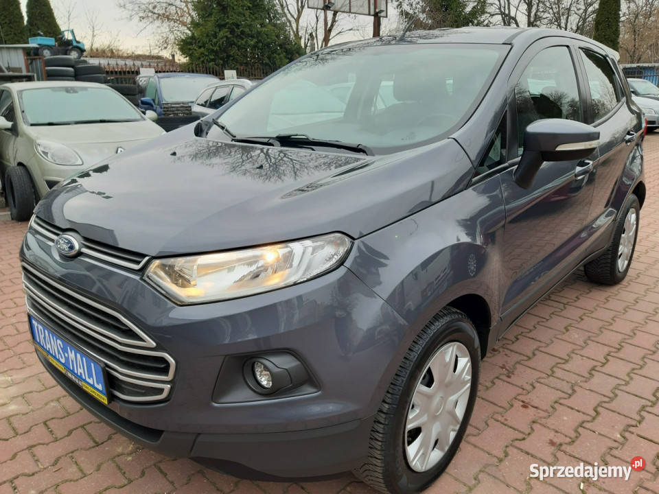 Ford EcoSport Zadbany Bezwypadkowy Serwisowany komputer pokładowy