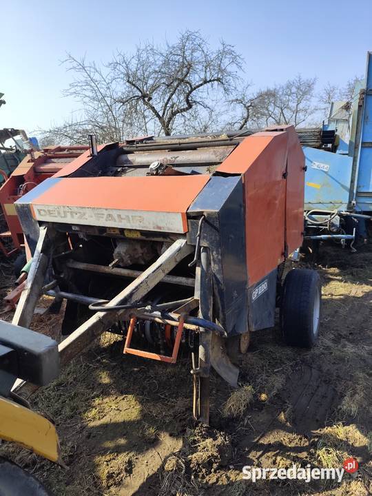 Prasa Deutz fahr gp 220 welger rp 12 nieuszkodzony Stara Kornica