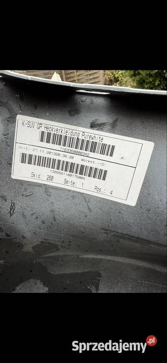 Vw tiguan rline 5no zderzak tylni Krotoszyn